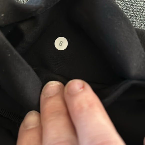 Lululemon metta high times tights size 8 black - Picture 3 of 8